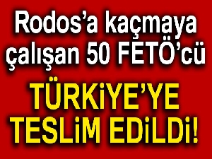 Son dakika... KKTC’den kaçmaya çalışan 50 FETÖ üyesi yakalandı