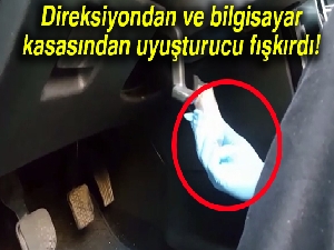 İstanbul’da direksiyondan ve bilgisayar kasasından uyuşturucu fışkırdı