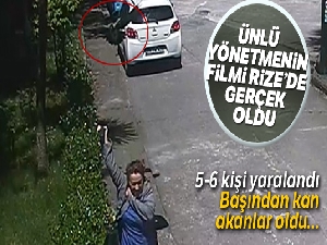 Alfred Hitchcock'un 'Kuşlar' isimli filmi Rize'de gerçek oldu