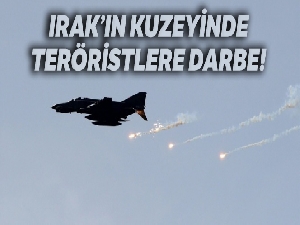 Irak kuzeyinde 5 terörist etkisiz hale getirildi