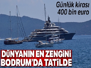 Amazon'un sahibi Jeff Bezos, milyon dolarlık tatiline devam ediyor