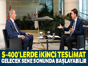 Savunma Sanayii Başkanı İsmail Demir:'S-400'lerde ikinci teslimat gelecek sene sonunda başlayabilir'