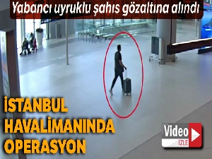İstanbul Havalimanı'nda pırlanta operasyonu kamerada