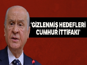 MHP Genel Başkanı Bahçeli'den açıklamalar