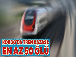 Kongo'da tren kazası: En az 50 ölü