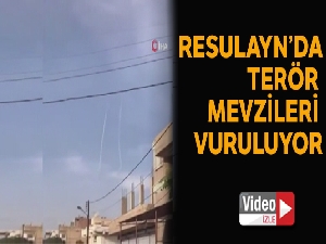 Resulayn'da terör mevzileri vuruluyor