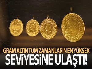 Altın yeni haftaya tarihi zirvede başladı