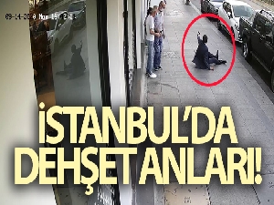 Fatih'te yaşanan silahlı saldırının görüntüleri ortaya çıktı