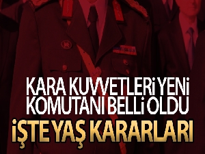 YAŞ kararları açıklandı