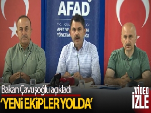 Bakan Çavuşoğlu: 'Yarın farklı ülkelerden yeni ekipler gelecek'