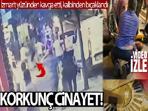 İstanbul'da korkunç cinayet kamerada: İzmarit kavgasında çakıyla kalbinden bıçakladı