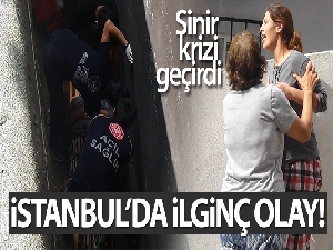 Yufka açan kadın çatıdan düştü, kızı sinir krizi geçirdi
