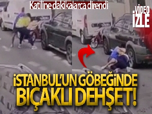İstanbul'un göbeğinde bıçaklı dehşet