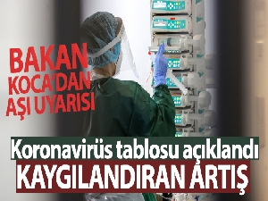 Türkiye'nin 21 Ağustos koronavirüs tablosu açıklandı