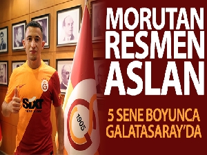 Morutan resmen Galatasaray'da