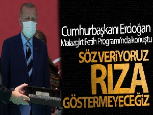 Cumhurbaşkanı Erdoğan: Büyük ve güçlü Türkiye yolunun kesilmesine rıza göstermeyeceğiz