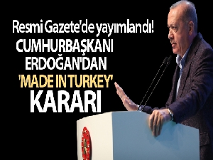 Resmi Gazete'de yayımlandı! Cumhurbaşkanı Erdoğan'dan 'Türkiye' kararı