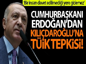 Cumhurbaşkanı Erdoğan'dan Kılıçdaroğlu'na TÜİK tepkisi!