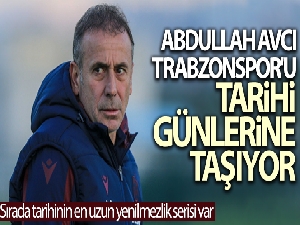 Abdullah Avcı, Trabzonspor'u tarihi günlerine taşıyor