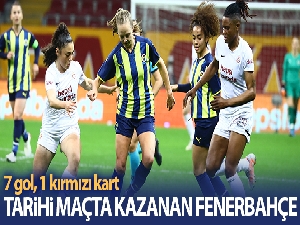 Dostluk derbisinde Fenerbahçe farklı kazandı