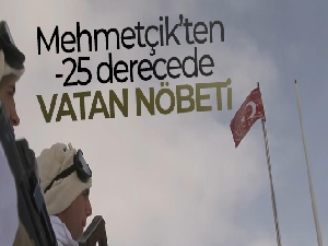 Mehmetçik'ten eksi 25 derecede 5 metre kar altında vatan nöbeti