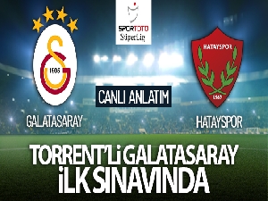 Torrent'li Galatasaray, Hatay'da kayıp