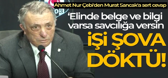 Ahmet Nur Çebi: 'Bu açıklamalar Murat Sancak'a yakışmamıştır'