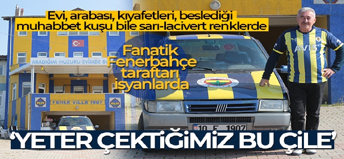 Fanatik Fenerbahçe taraftarı İsmail Özhan'dan Kulüp Başkanı Ali Koç'a sitem