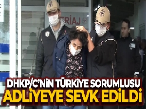 DHKP/C'nin Türkiye sorumlusu adliyeye sevk edildi
