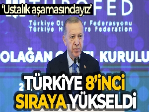 Cumhurbaşkanı Erdoğan: 'Turizmde artık çıraklık ve kalfalık dönemimizi bitirdik, ustalık aşamasındayız'