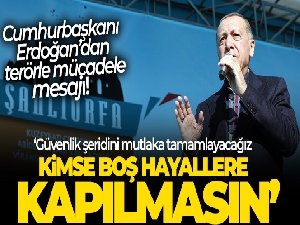Cumhurbaşkanı Erdoğan'dan en net kara harekatı mesajı