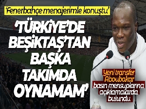 Vincent Aboubakar: 'Türkiye'de Beşiktaş'tan başka takımda oynamam'