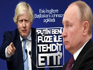 Eski İngiltere Başbakanı Johnson: 'Putin beni füze ile tehdit etti'