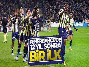 Fenerbahçe'de 12 yıl sonra bir ilk
