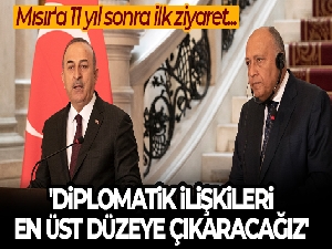Bakan Çavuşoğlu: 'Diplomatik ilişkilerimizi en üst düzeye çıkarmak istiyoruz'