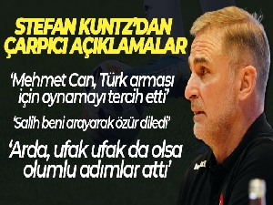 Stefan Kuntz: 'Milli armayı taşıyacak olmak, oyuncular için en büyük motivasyon'