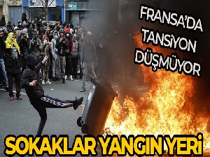 Fransa'da emeklilik reformuna karşı protestolar sürüyor: 27 gözaltı
