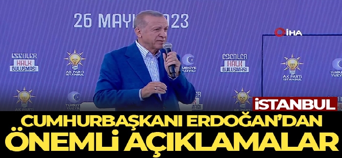 Cumhurbaşkanı Erdoğan'dan İmamoğlu'na tepki: 'Her şeyi bitirdin pazarcıyla kavgaya mı geldi sıra'