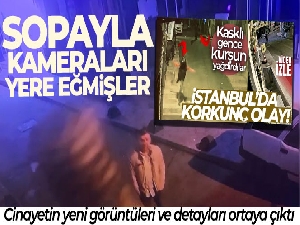 İstanbul'da korkunç cinayetin yeni görüntüleri ve detayları ortaya çıktı: Sopayla kameraları yere eğmişler