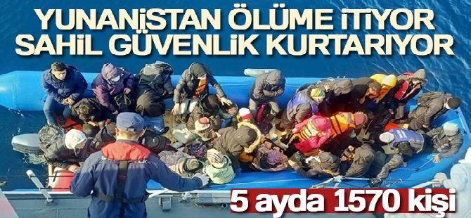 Yunanistan ölüme itiyor, Sahil güvenlik kurtarıyor