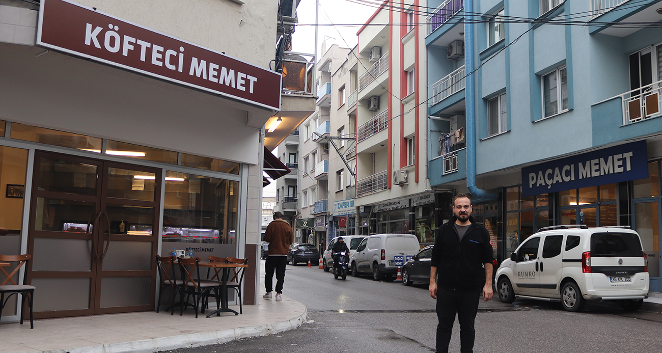 İzmir’de bu sokaktaki dükkanları görenler ‘kim bu Memet’ diyor