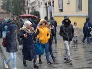 İstanbul’da Kar Yağışı Başladı