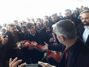 Taraftarlardan Van Büyükşehir Belediyespor’a Coşkulu Karşılama