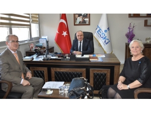 Teski Genel Müdürü Başa, Arkeolog Prof. Dr. Neşe Atik’i Ağırladı