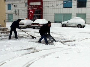 Kayseri’de Kar Yağışı Etkili Oldu, Ortaya Kartpostallık Görüntüler Çıktı