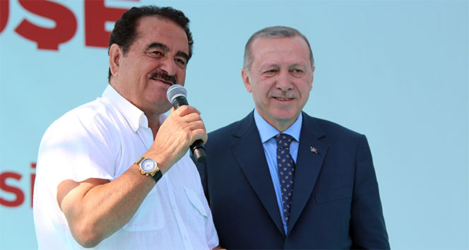 Erdoğan, Seçim Startını İzmir’Den Verdi! İbrahim Tatlıses, Sahneye Çıkıp Şarkı Söyledi