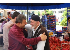 Karabacak, Kocaeli Mitingi İçin Çarşı Pazar Dolaşıyor
