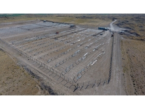 Develi’de Güneş Enerji Santrali Çalışmaları Sürüyor