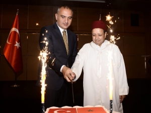 Bakan Ersoy Fas Milli Günü Resepsiyonuna Katıldı