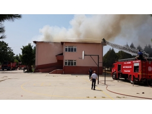 Aydın’da Okul Yangını